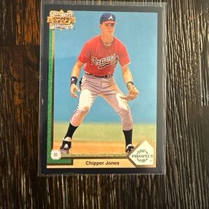 Chipper Jones Rookie card
